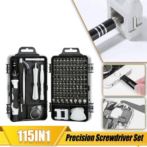 Computer Repair Kit 115 in 1 Magnetic Laptop Screwdriver Kit