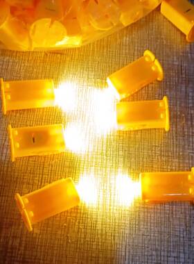 Warm yellow lantern light paper electronic candle LED Mid Au