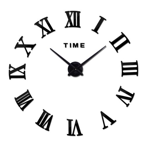 special offer 3d big acrylic mirror wall clock diy quartz wa