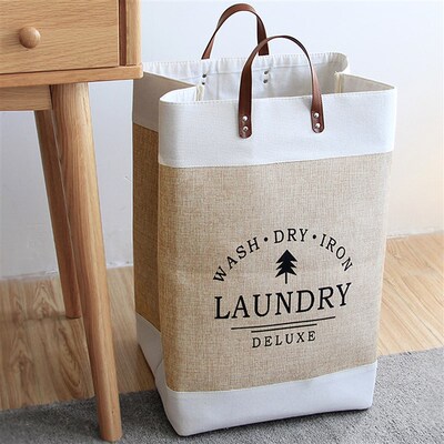 Waterproof Collapsible Laundry Hamper Dirty Clothes Freestan