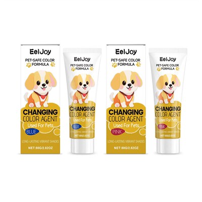 EELJOY Pet Hair Dye - Even Coloring and Gentle Care for Dogs