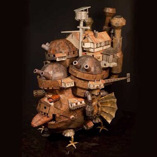 Castle New Moving Figure Miyazaki Action Howls Animation