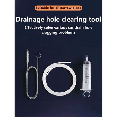 Spring Drain Unclogger for Automobiles Unclogging Tool