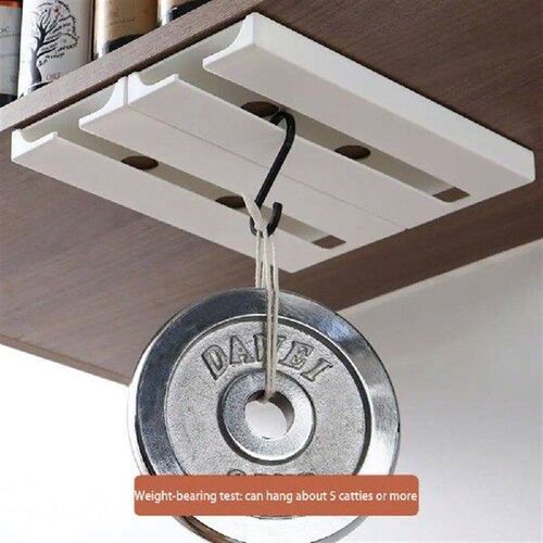 1~5PCS Hanging Glass Cup Rack Kitchen Accessories Wall