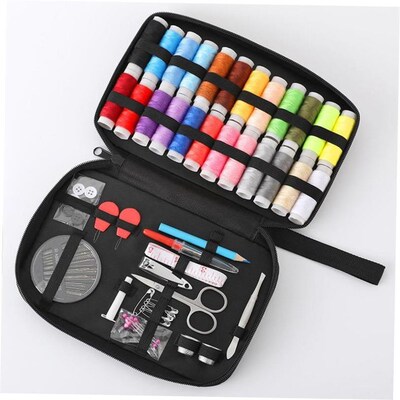 Sewing kit hand sewing needle and thread storage box set
