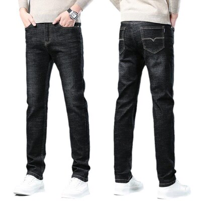 Live Jeans Mens Business Mens Pants Straight-leg Loose Sre