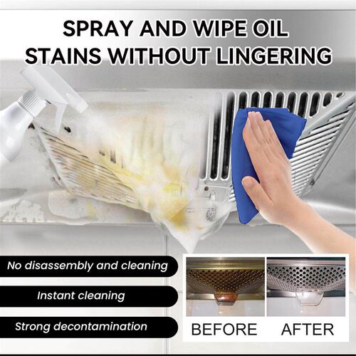 JUE-FISH Heavy-Duty Foaming Cleaner for Sinks - Removes Grea