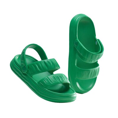 2025 Two-wear Womens Slippers Sandals Macaron Color Increas