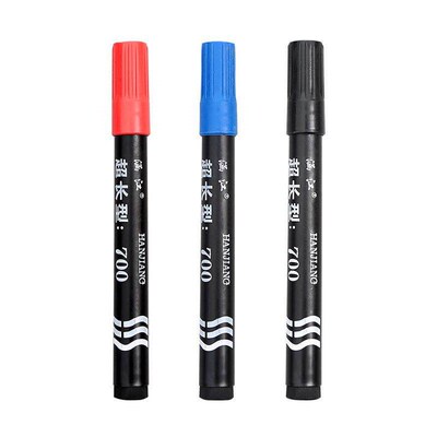 Oil-based marker black wholesale outline pen ink colored mar