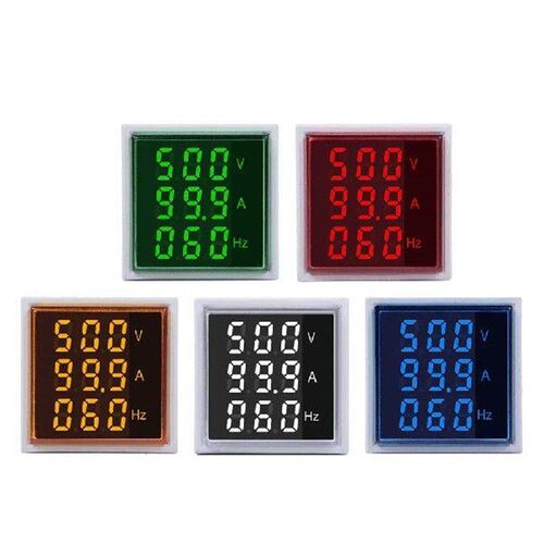 LED Digital Display Multimeter Monitor Meter Ammeter