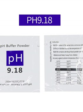 PH Meter Calibration Point PH Buffer Powder Measure Calibrat