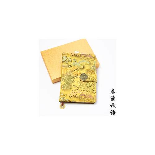 NEW China style crafts souvenir gift brocade notebook