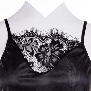 Ladies Women Shorts Sets Satin Lace Sleepwear Lingerie 2pcs