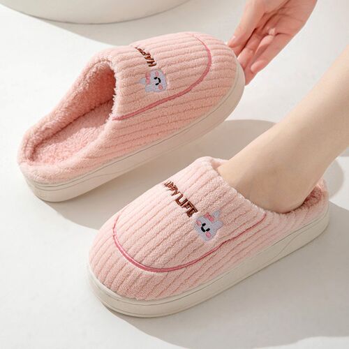 Mens and Womens Winter Cotton Slippers ThickSoled Warm NonSl