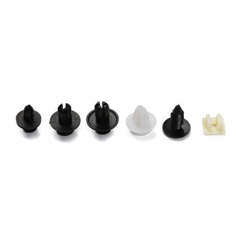 150PCS 6Types Plastic Car Bumper Clip Rivet Screws Retainer