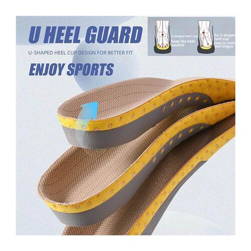 Orthotic Insole Arch Support PVC Flat Foot Health Shoe Sole