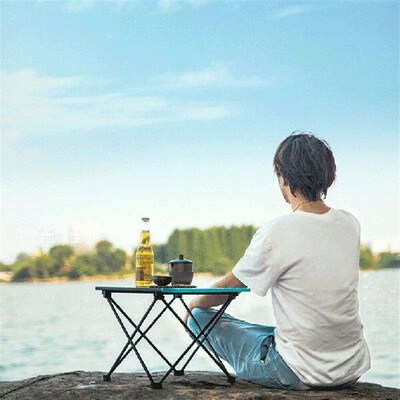 Folding Camping Table Foldable Outdoor Dinner Desk Aluminum
