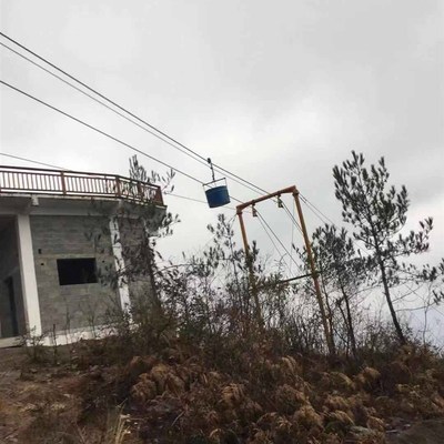 大型工地运输索道配件挂钩小跑车加重小车货运配设备承重零件