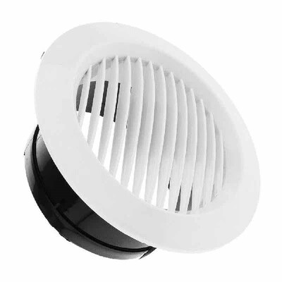 New 75/100/125/150/200mm Diameter ABS Air Vent Grille