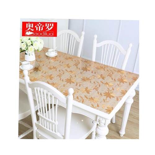 Table mat plastic soft PVC transparent glass cloth