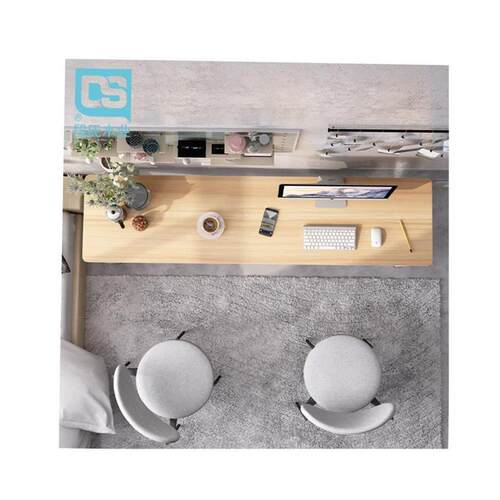 Simple bedroom long computer desk study writing bar table