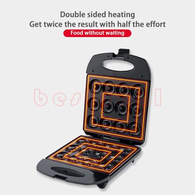 Donut Maker Machine Non-stick Surface 12 Doughnuts