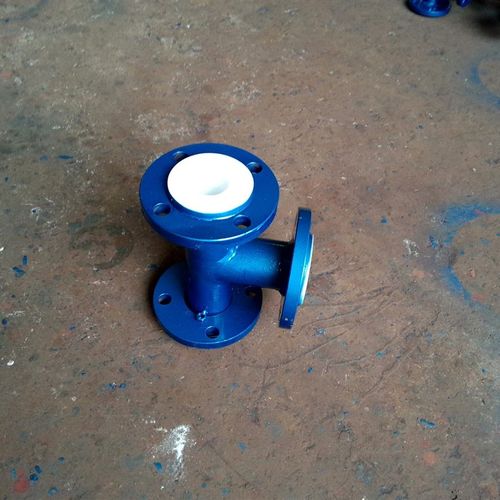 四氟三通模压衬氟三通衬法兰三通钢衬四氟三通耐腐蚀管道三通异径