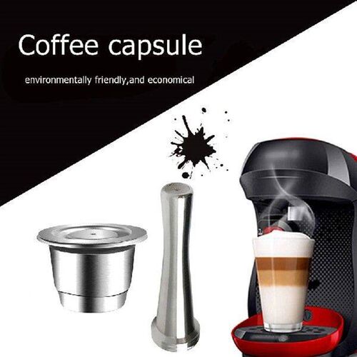 Reusable Stainless Steel Coffee Capsule for Nespresso