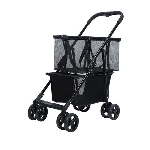 Shopping Cart, Collapsible Utility Trolley Cart, Detachable