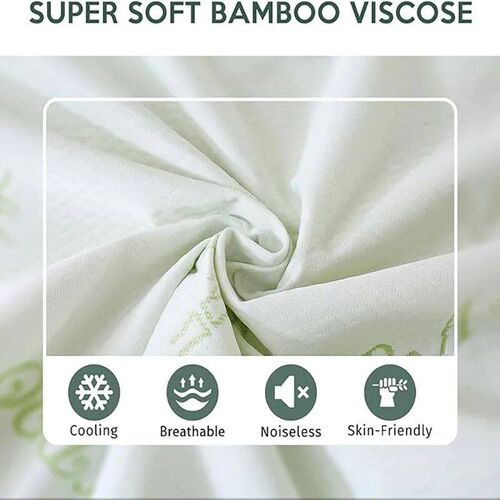 Aloe Vera Maress Protector - Soft, Hypoallergenic, Waterproo