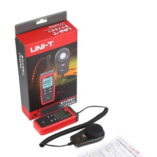 优利德UT383S分体式 照度计Lux勒克斯高精度日电灯光亮度测试仪表