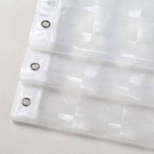 nordic shower curtain set free punching bathroom waterproof