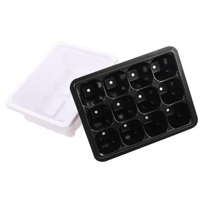 Peat Pellets Seedling Soil Block 6/12 Hole Nursery Tray Pots