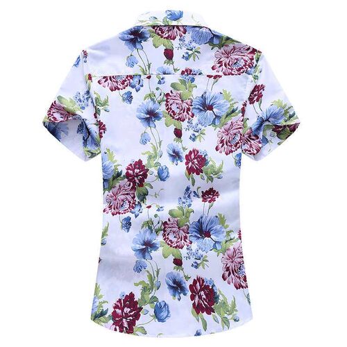 Summer new mens lapel thin section plus size British slim s