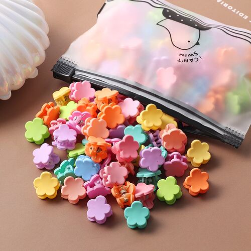 New Girls Cute Colorful Hair Clips Flower Star Crown Small H