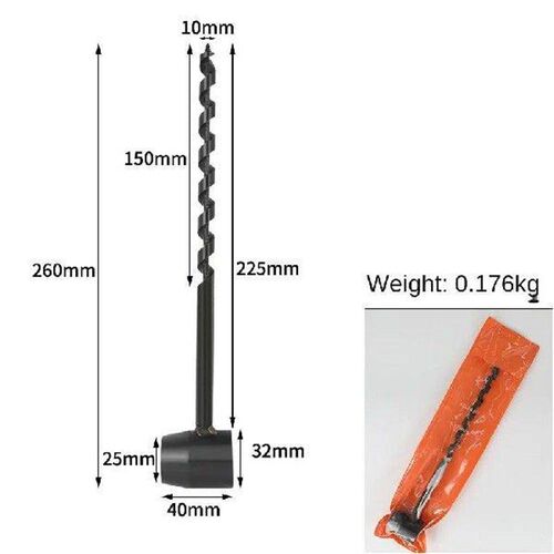 Auger Hand Drill Wrench Carbon Steel Manual Auger Drill