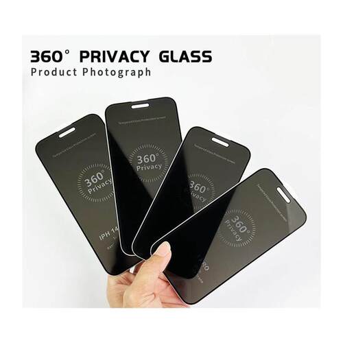 360 Anti peeping film Case screen protector Private for Ip