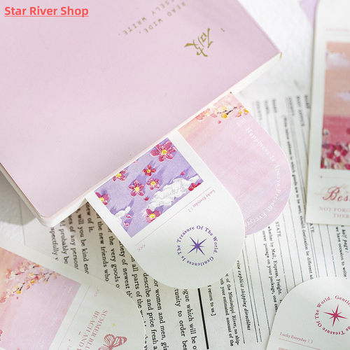 10pcs/pack Happiness Is Always Present Colorful Painting Rom