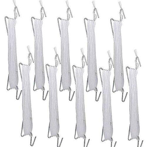 20Pcs Plants Hooks & Clips Climbing Plant Hooks with 10M