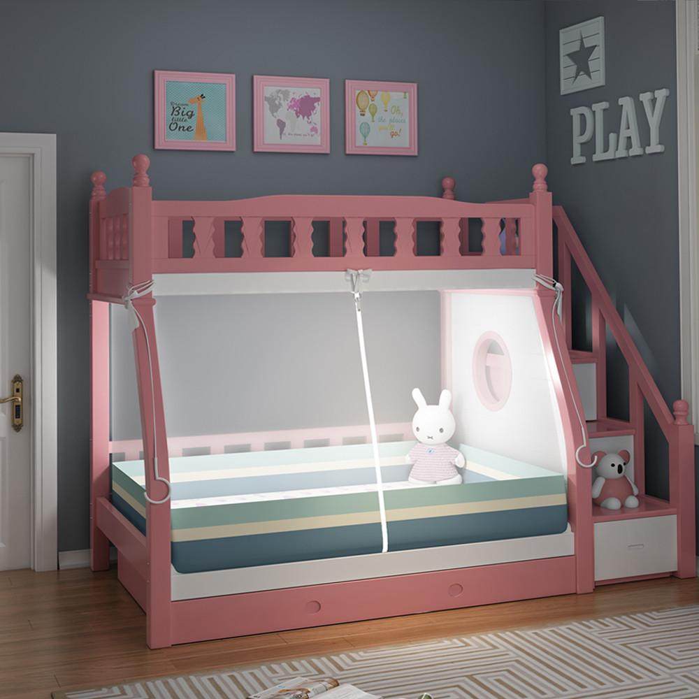 子母床蚊帐1.2m层床下铺1.5米儿童实木家用高低床梯形通用1.m,床上用品,蚊帐,淘宝优惠券,粉丝福利购,淘宝优惠卷