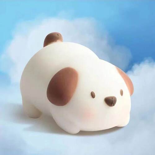 Pig Dog Anti Sss Toys Flour Sss Ball Cute Cartoon Animal