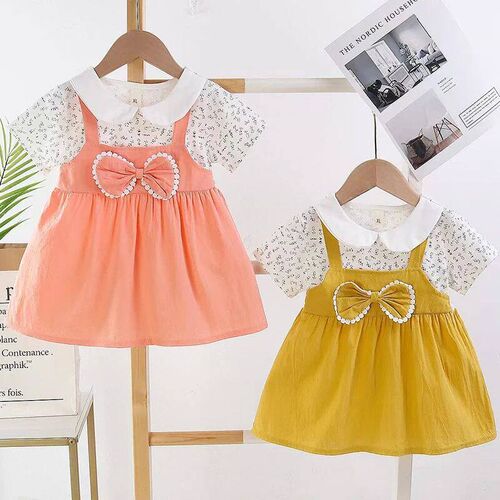 0-4Y Baby Girl Dress Cute A-Line Princess Costume Casual Str