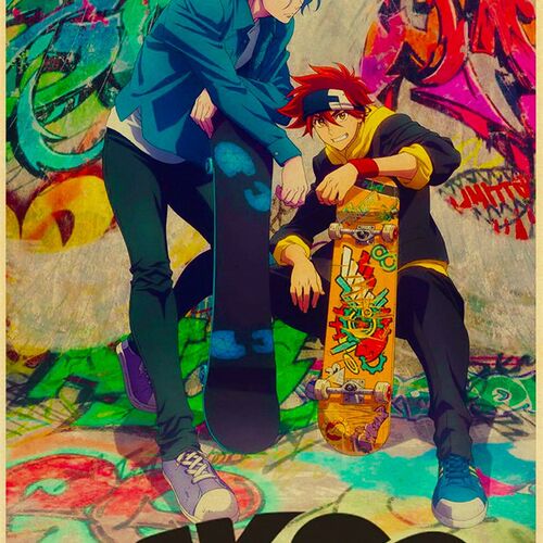 Vintage SK8 The Infinity Japanese anime Posters HD Poster Kr
