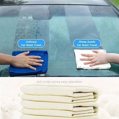 Super Absorbent Car Washing Towels Chamois Leather Quick Dry