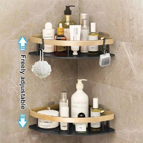 Non perforated Bathroom Shelf Floating Shelf for Wall Shelve