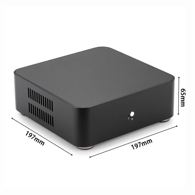 RGeek Aluminum Mini ITX Computer Case PC Case Chassis HTPC S