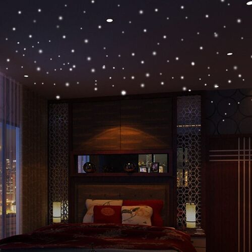 407 Pcs Wall ers Wall Decor Glow In The Dark Star er Decal f
