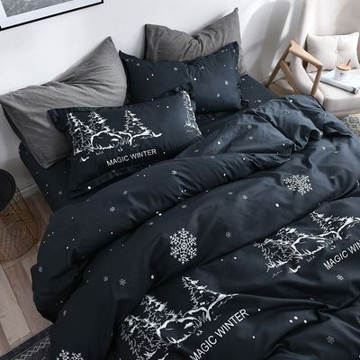 Quilt Bedsheet Bedcovers Duvet Sheets Bed Set Bedding Cover