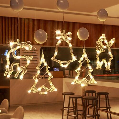 LED Christmas Decorative Light Snowman Christmas Tree Bell