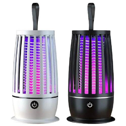 Bug Zapper Trap Lamp USB Rechargeable Insect Fly Trap